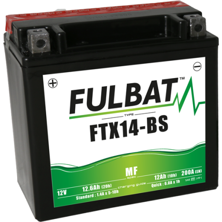 AKUMULATOR ŻELOWY BEZOBSŁUGOWY FULBAT FTX14-BS