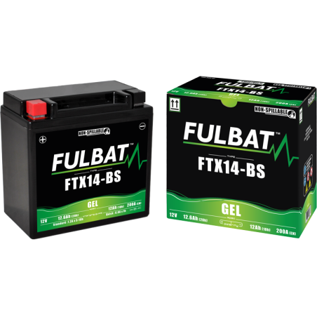 AKUMULATOR ŻELOWY BEZOBSŁUGOWY FULBAT FTX14-BS
