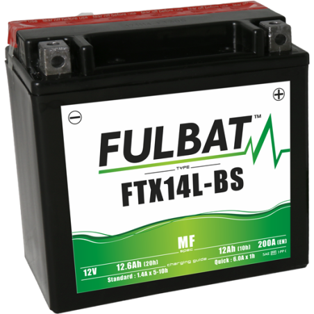 AKUMULATOR ŻELOWY BEZOBSŁUGOWY FULBAT FTX14L-BS