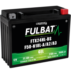 AKUMULATOR ŻELOWY BEZOBSŁUGOWY FULBAT FTX24HL-BS/F50-N18L-A/A2/A3