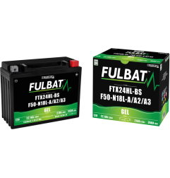 AKUMULATOR ŻELOWY BEZOBSŁUGOWY FULBAT FTX24HL-BS/F50-N18L-A/A2/A3