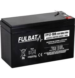 AKUMULATOR AGM BEZOBSŁUGOWY FULBAT FP12-10H