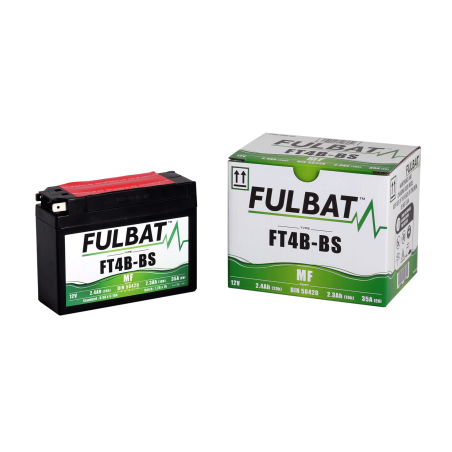 Akumulator FULBAT FUL MF - FT4B-BS / YT4B-BS (suchy, bezobsługowy, kwas w zestawie)