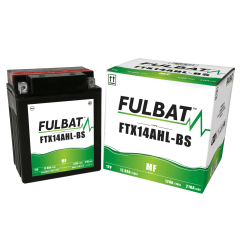 Akumulator FULBAT FUL MF - FTX14AHL-BS / YTX14AHL-BS (suchy, bezobsługowy, kwas w zestawie)