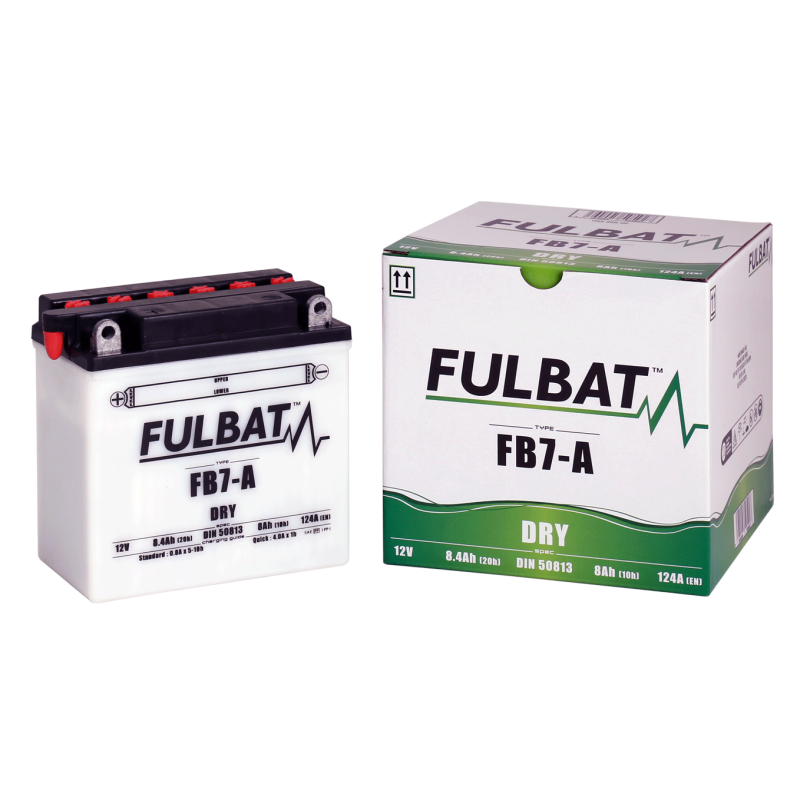 Akumulator FULBAT FUL DRY - FB7-A / YB7-A (suchy, obsługowy, kwas w zestawie) Akumulator FULBAT FUL DRY - FB7-A / YB7-A (suchy, obsługowy, kwas w zestawie)