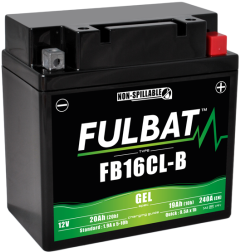 Akumulator FULBAT FUL GEL - FB16CL-B / YB16CL-B (Żelowy, bezobsługowy)