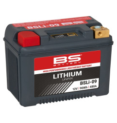 BS AKUMULATOR LITOWO-JONOWY ZE WSKAŹNIKIEM NAŁADOWANIA LIFEPO4 BSLI-09 (12,8V,480A,90WH,7,5AH)