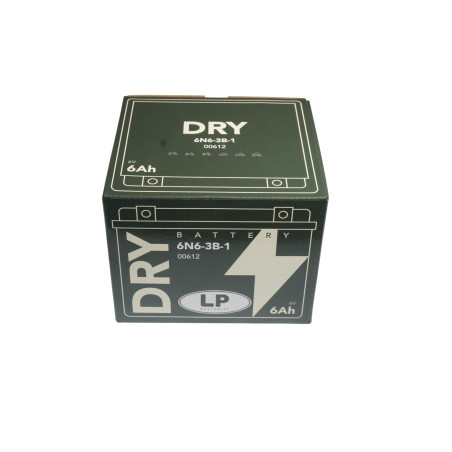 LANDPORT AKUMULATOR 6N6-3B-1 (MD 6N6-3B-1) 6V 6AH 99X57X111 OBSŁUGOWY - ELEKTROLIT OSOBNO (12) UE2019/1148