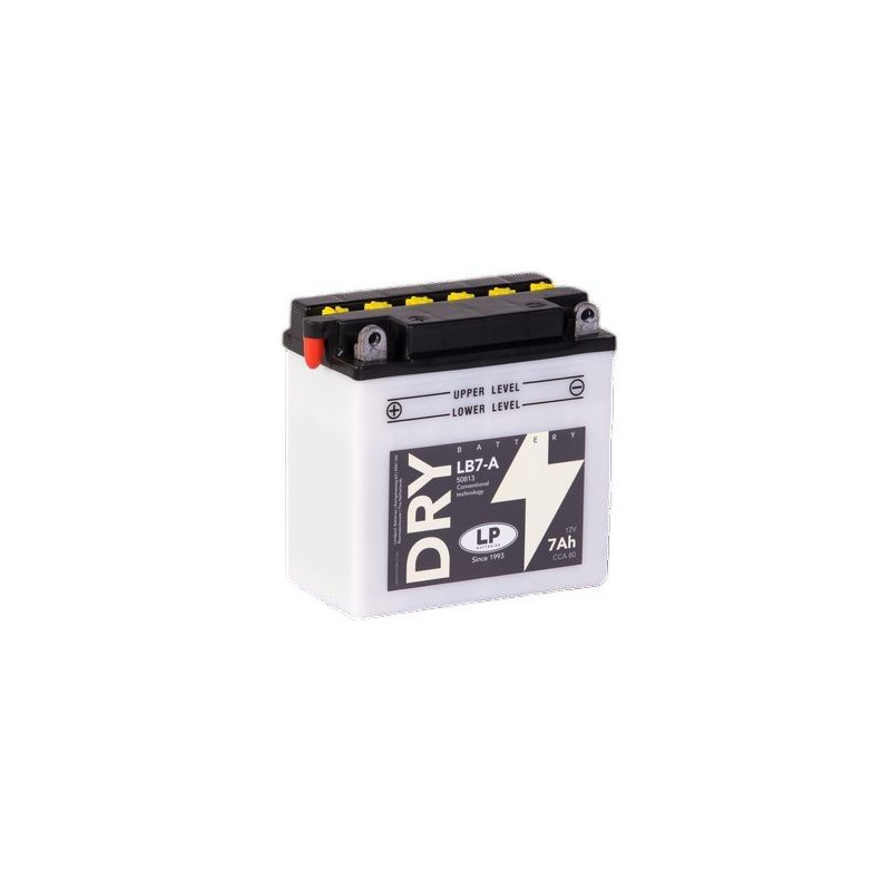 LANDPORT AKUMULATOR YB7-A (MD LB7-A) 12V 7AH (CCN 80) 135X75X133 OBSŁUGOWY - ELEKTROLIT OSOBNO (6) UE2019/1148