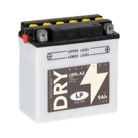 LANDPORT AKUMULATOR YB9L-A2 (MD LB9L-A2) 12V 9AH (CCN 9) 135X75X139 OBSŁUGOWY - ELEKTROLIT OSOBNO (4) UE2019/1148