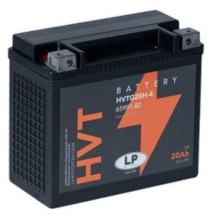 LANDPORT AKUMULATOR ŻELOWY HVTG20H-4 (GHD20H-BS) (MH HVTG20H-4) 12V 19AH 176X87X154 HEAVY V-TWIN BEZOBSŁUGOWY - ZALANY