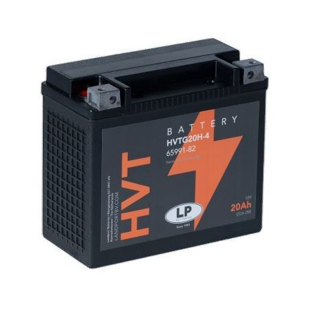 LANDPORT AKUMULATOR ŻELOWY HVTG20H-4 (GHD20H-BS) (MH HVTG20H-4) 12V 19AH 176X87X154 HEAVY V-TWIN BEZOBSŁUGOWY - ZALANY