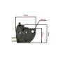 WŁĄCZNIK ŚWIATŁA STOP POWER FORCE PŁASKI LEWY KYMCO HONDA GY6150027 WŁĄCZNIK ŚWIATŁA STOP POWER FORCE PŁASKI LEWY KYMCO HONDA GY6150027
