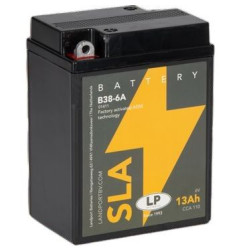 LANDPORT AKUMULATOR B38-6A SLA (MS B38-6A) 6V 13AH (CCN 110) 119X83X161 BEZOBSŁUGOWY - ZALANY (10)