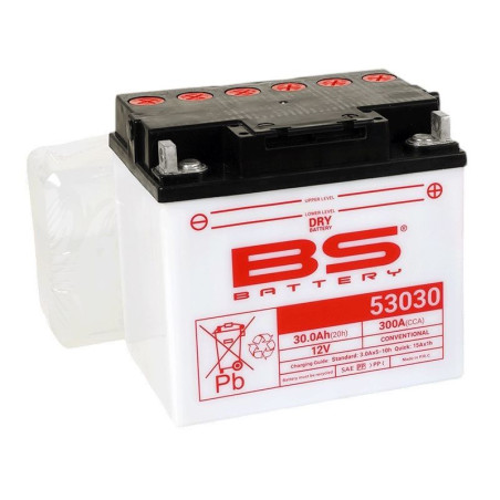 BS 2026/01 AKUMULATOR 53030 12V 30AH 186X130X171 BMW R60/6/7/R65/R75/6/7/R80/7/RT/R90/6/S 69-95