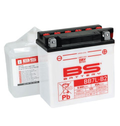 BS 2026/01 AKUMULATOR BB7L-B (YB7L-B) 12V 8,4AH 135X75X133 OBSŁUGOWY - ELEKTROLIT OSOBNO UE2019/1148 - ZASTĘPUJE 310594