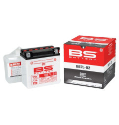 BS 2026/01 AKUMULATOR BB7L-B (YB7L-B) 12V 8,4AH 135X75X133 OBSŁUGOWY - ELEKTROLIT OSOBNO UE2019/1148 - ZASTĘPUJE 310594
