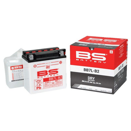 BS 2026/01 AKUMULATOR BB7L-B (YB7L-B) 12V 8,4AH 135X75X133 OBSŁUGOWY - ELEKTROLIT OSOBNO UE2019/1148 - ZASTĘPUJE 310594