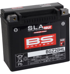 BS 2026/01 AKUMULATOR BGZ20HL MAX 12V 20AH 176X89X154 BEZOBSŁUGOWY - ZALANY - ZASTĘPUJE 300883, 300857 ORAZ 300934