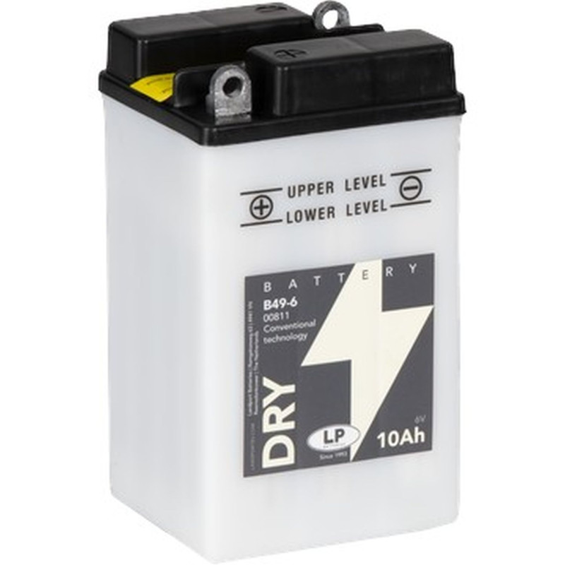 LANDPORT AKUMULATOR B49-6 (MD B49-6) 6V 10AH 91X83X160 OBSŁUGOWY - ELEKTROLIT OSOBNO (4) UE2019/1148