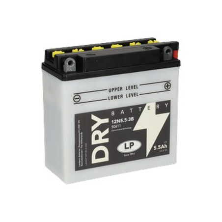 LANDPORT AKUMULATOR 12N5,5-3B (MD 12N5,5-3B) 12V 5,5AH 135X60X130 OBSŁUGOWY - ELEKTROLIT OSOBNO (6) UE2019/1148