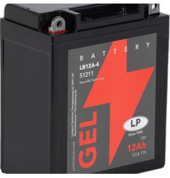 LANDPORT AKUMULATOR ŻELOWY GB12A-A (MG LB12A-4) 12V 12AH 134X80X161 BEZOBSŁUGOWY - ZALANY (5)