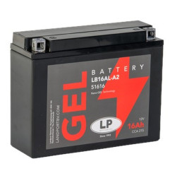 LANDPORT AKUMULATOR ŻELOWY GB16AL-A2 (MG LB16AL-A2) (YB16ALA2) 12V 16AH 205X70X162 BEZOBSŁUGOWY - ZALANY (4)