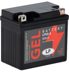 LANDPORT AKUMULATOR ŻELOWY GTX5-3 (MG LTX5-3) 12V 5AH 113X69X105 BEZOBSŁUGOWY - ZALANY - ZASTEPUJE GTX5LBS L (9)