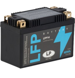 LANDPORT AKUMULATOR LITOWO-JONOWY LIFEPO4 LFP14 (ML LFP14) (134X65X92) 12,8V 4AH (YTZ10S, YTZ12S, YTZ14S) (48 WH)