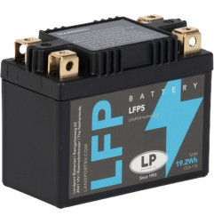 LANDPORT AKUMULATOR LITOWO-JONOWY LIFEPO4 LFP5 (ML LFP5) (107X56X85) 12,8V 1,6AH (YTX4LBS, YTX5LBS) (19,2 WH)