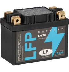 LANDPORT AKUMULATOR LITOWO-JONOWY LIFEPO4 LFP7Z (ML LFP7Z) (107X56X85) 12,8V 2,4AH (YTZ7S, YTX7ABS, YB9LB) (28,8 WH)