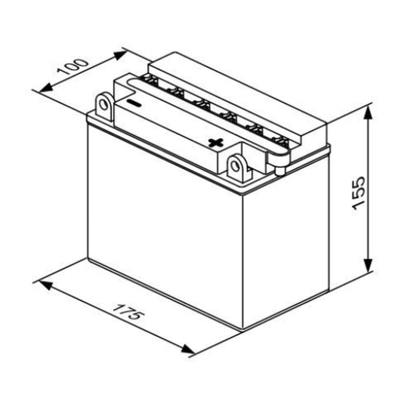 M AKUMULATOR YB16L-B (BEZ ELEKTROLITU) M AKUMULATOR YB16L-B (BEZ ELEKTROLITU)