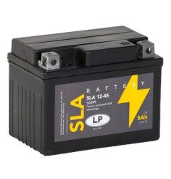 LANDPORT AKUMULATOR SLA12-4S (MS SLA 12-4S) (YTX4L-BS) 12V 5AH (113X70X85MM) BEZOBSŁUGOWY - ZALANY (10)