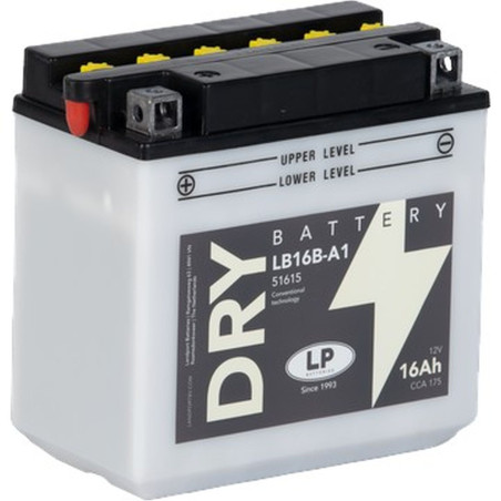 LANDPORT AKUMULATOR YB16B-A1 (MD LB16B-A1) (160X90X161) OBSŁUGOWY - ELEKTROLIT OSOBNO (2) UE2019/1148