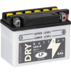LANDPORT AKUMULATOR YB4L-B (MD LB4L-B) 12V 4AH 120X70X92 (GB4LB) OBSŁUGOWY - ELEKTROLIT OSOBNO (6) UE2019/1148