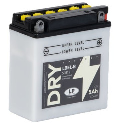 LANDPORT AKUMULATOR YB5L-B (MD LB5L-B) 12V 5AH 120X61X130 (12N5-3B) OBSŁUGOWY - ELEKTROLIT OSOBNO (6) UE2019/1148