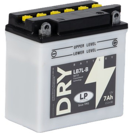 LANDPORT AKUMULATOR YB7L-B (MD LB7L-B) 12V 7AH 135X75X133 OBSŁUGOWY - ELEKTROLIT OSOBNO (6) UE2019/1148