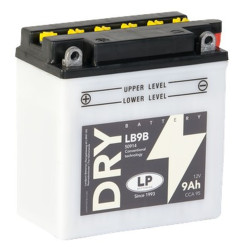 LANDPORT AKUMULATOR YB9-B (MD LB9B) 12V 9AH 135X75X139 (12N9-4B-1) OBSŁUGOWY - ELEKTROLIT OSOBNO (6) UE2019/1148