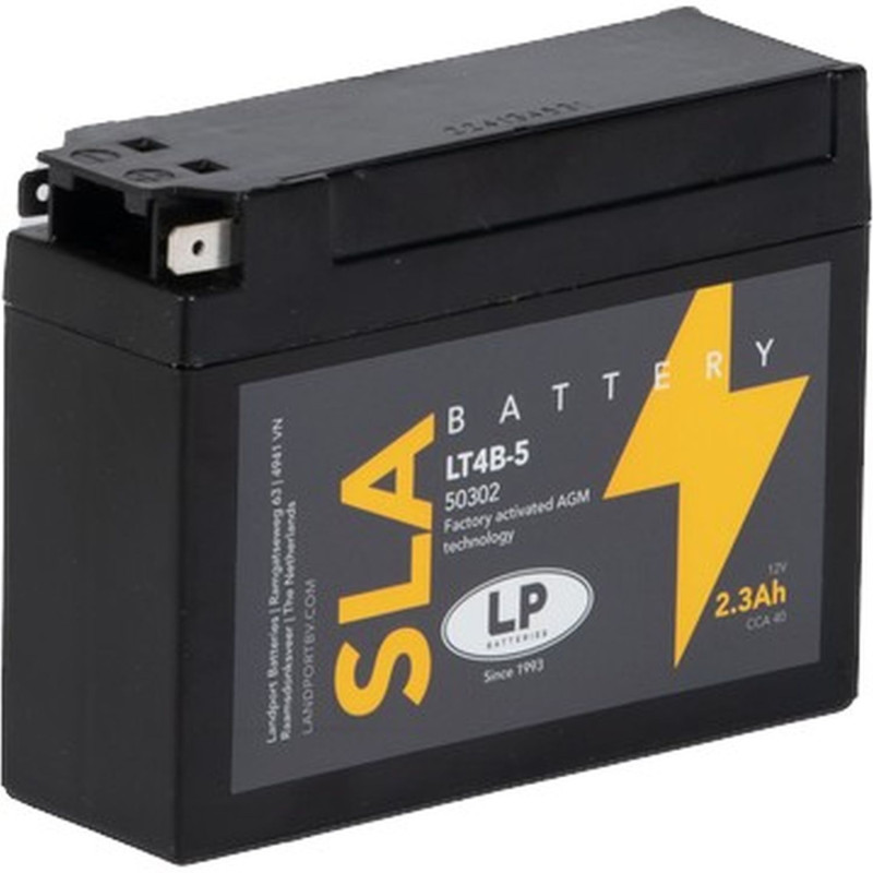 LANDPORT AKUMULATOR YT4B-5 (MS LT4B-5) 12V 2,3AH 113X38X87 BEZOBSŁUGOWY - ZALANY (15)