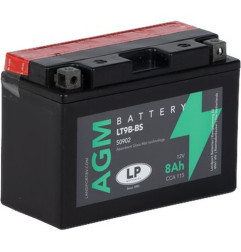 LANDPORT AKUMULATOR YT9B-BS (MA LT9B-BS) 12V 8AH 150X70X105 BEZOBSŁUGOWY - ELEKTROLIT OSOBNO (6) UE2019/1148