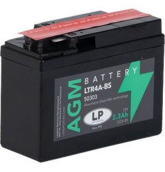 LANDPORT AKUMULATOR YTR4A-BS (MA LTR4A-BS) 12V 2,3AH 113X48X85 BEZOBSŁUGOWY - ELEKTROLIT OSOBNO (12) UE2019/1148