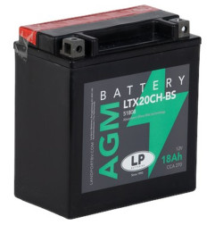 LANDPORT AKUMULATOR YTX20CH-BS (MA LTX20CH-BS) 12V 18AH 150X87X161 BEZOBSŁUGOWY - ELEKTROLIT OSOBNO UE2019/1148
