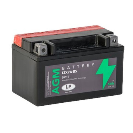 LANDPORT AKUMULATOR YTX7A-BS (MA LTX7A-BS) 12V 6AH 150X87X93 (GTX7ABS) BEZOBSŁUGOWY - ELEKTROLIT OSOBNO (6) UE2019/1148