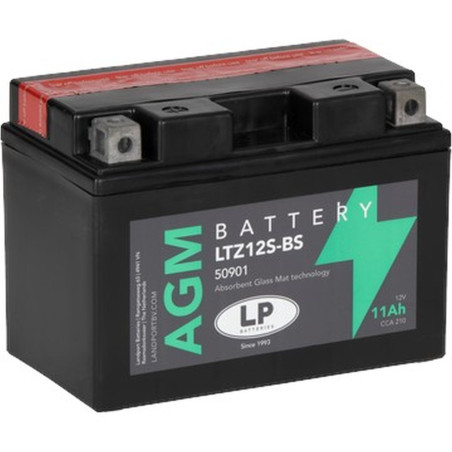 LANDPORT AKUMULATOR YTZ12S-BS (MA LTZ12S-BS) 12V 11AH 150X88X110 (GTZ12S) BEZOBSŁUGOWY - ELEKTROLIT OSOBNO UE2019/1148