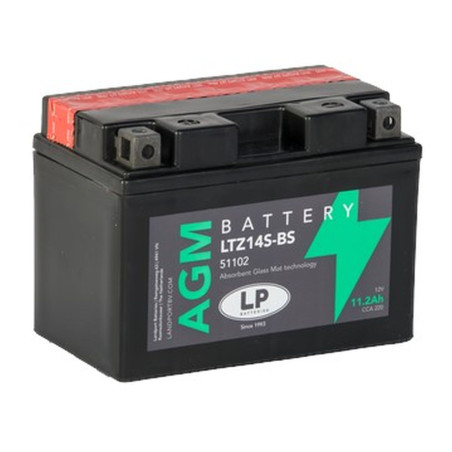 LANDPORT AKUMULATOR YTZ14S-BS (MA LTZ14S-BS) 12V 11,2AH 150X88X110 (GTZ14S) BEZOBSŁUGOWY - ELEKTROLIT OSOBNO UE2019/1148
