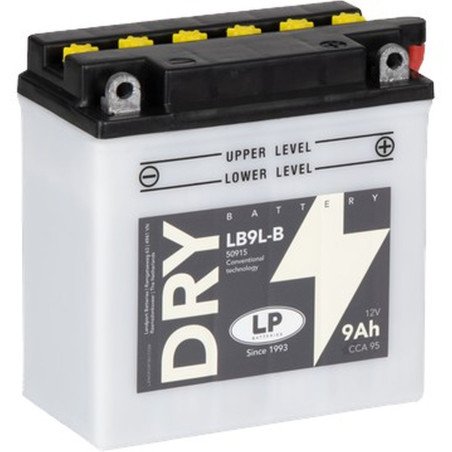LANDPORT AKUMULATOR YB9L-B (MD LB9L-B) 12V 9AH 135X75X139 (12N9-3B) OBSŁUGOWY - ELEKTROLIT OSOBNO (4) UE2019/1148