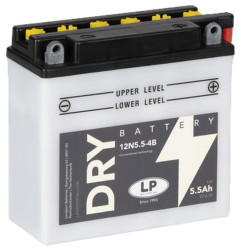 LANDPORT AKUMULATOR 12N5,5-4B (MD 12N5,5-4B) 12V 5,5AH 135X60X130 OBSŁUGOWY - ELEKTROLIT OSOBNO (6) UE2019/1148