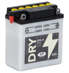 LANDPORT AKUMULATOR YB3L-A (MD LB3L-A) 12V 3AH 98X56X110 OBSŁUGOWY - ELEKTROLIT OSOBNO (12) UE2019/1148