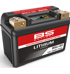 BS AKUMULATOR LITOWO-JONOWY ZE WSKAŹNIKIEM NAŁADOWANIA LIFEPO4 BSLI-03 (210A,36WH,3AH)