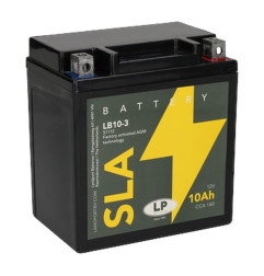 LANDPORT AKUMULATOR YB10-3 (MS LB10-3) (YB10L-A2/B/B2) 12V 10AH (135X91X145MM) (160A) SLA BEZOBSŁUGOWY - ZALANY (4)